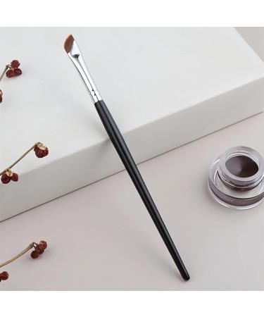 TEONEI Angled Eyeliner Brush & Eyeshadow Brush Set - 2PCS | Perfect for Eyebrows & Liquid Eyeliner - International Shipping Available - Buy Online on GoSupps.com
