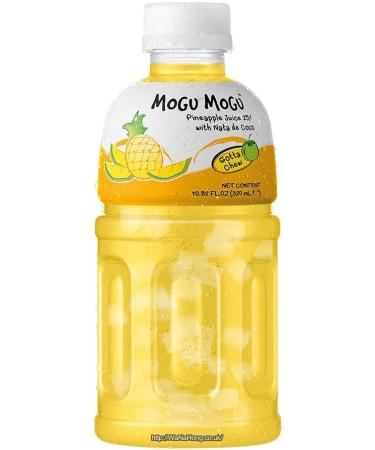 MOGU MOGU Jus de fruits assortis avec Nata De Coco 320 ml (24 bouteilles) HALAL | Saveurs m lang es s lectionn es par WaNaHong - Buy Online on GoSupps.com