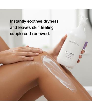 NINEMILA Pure Hinoki Body Lotion Black Berry Scent 1000ml (33.8 fl oz) Pump Shea Butter & Glycerin Jeju Hinoki Water 50 000ppm Vegan Daily Moisturizing Body Cream - Buy Online on GoSupps.com