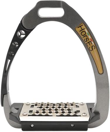 Premium Carbon/Black Safety Stirrups for Riders - Maximum Comfort & Modern Design | International Shipping - Buy Online on GoSupps.com
