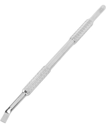 Stainless Steel Double Ended Cuticle Pusher Precision Nail Care Tool Ergonomic Design Suitable for Professional & Home Use with Non-Slip Design Portable for Manicure Pedicure - Buy Online on GoSupps.com