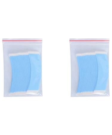 Balawin 72Pc/Lot Strong Wig Tape Strips Fixed Hair Adhesive Extension Double Tape Waterproof and Sweat for Toupee Lace Wigs Film