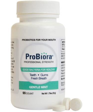 ProBiora Health Professional Strength Good Bacteria Teeth & Gums | Fresher Breath - 1.79 Oz. - 90 Count
