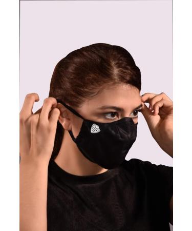 Buy T99 3-Layers 600tpi Cloth Facemask (Large) - Washable Durable & Comfortable | International Shipping Available - Buy Online on GoSupps.com