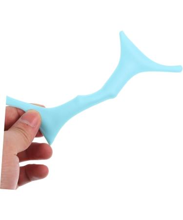 FOMIYES Silicone Molds Brow Guide Makeup Stencil Constant Temperature Miss Supplies 17.3x5.9cm Blue - Buy Online on GoSupps.com