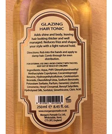 Morgan's Glazing Hair Tonic 250ml - Professional Hair Care Solution - Buy Online on GoSupps.com