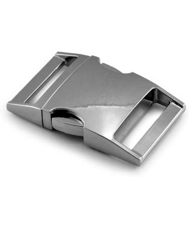 Wholeoo Metal Clip Closure Set - 1 Plug Closures for Paracord Bracelets Dog Neck Straps Backpack - Silver | Buy Internationally - Buy Online on GoSupps.com