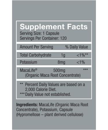 Natural Health International Femmenessence MacaLife - All Natural Maca Root Supplement - Support Women's Hormone Balance and Perimenopause Symptoms (240 Capsules- 120 Day Supply) - Buy Online on GoSupps.com