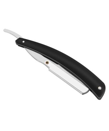 Premium Black Barber Blade Razor for Hairdressers | 6.3-9.7 Inch Barber Razor - Worldwide Shipping - Buy Online on GoSupps.com