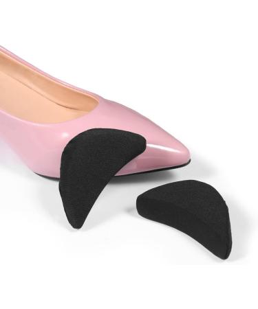 Healifty Shoe Inserts for Men & Women - Toe Plug Filler for Big Shoes - 2 Pairs (Black) | Comfortable Fit & Support - Buy Online on GoSupps.com