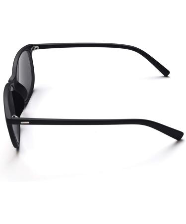 Jcerki Oversize Frame Myopia Glasses -1.00 Strength | Lightweight Black Sunglasses for Men & Women - Buy Online on GoSupps.com