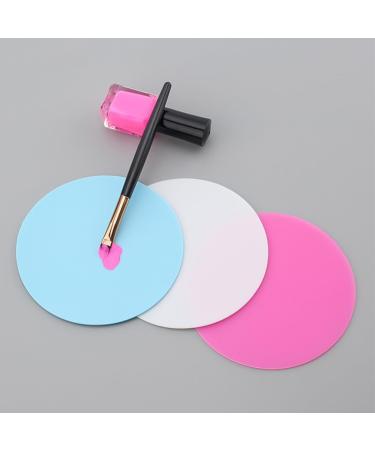 NUOBESTY Palettes de M lange de Vernis Ongles 6 Pi ces Plaque Peinture Portable Outils Nail Art pour Kits Manucure et P dicure Professionnels Couleur Al atoire - Buy Online on GoSupps.com
