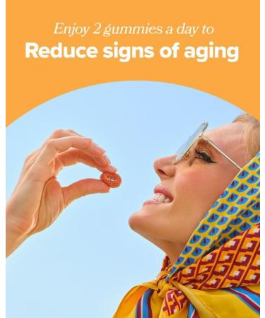 O Positiv RETRO Gummy Glowing Skin Vitamins for Collagen Production Astaxanthin, Vitamin E, Bamboo Extract, Hibiscus & Vitamin C Vegan Skin Gummies for Smooth Skin & Hydration, 50 Count (Pack of 1) - Buy Online on GoSupps.com