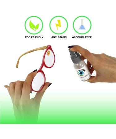 Leader Liquid Lens Cleaner - 3 x 59ml Alcohol Free Spray for Eyeglasses Cameras & More | Premium Lens Cleaning Solution by Sports World Vision - Buy Online on GoSupps.com