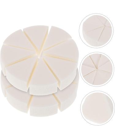 FRCOLOR 6 Sets Triangular Sponge Puff Wedge Sponge for Makeup Cosmetic Makeup Pads Makeup Supplies Lady Tools Makeup Foam Wedges Facial Pads Mini Puff Emulsion Makeup Foundation White Miss - Buy Online on GoSupps.com