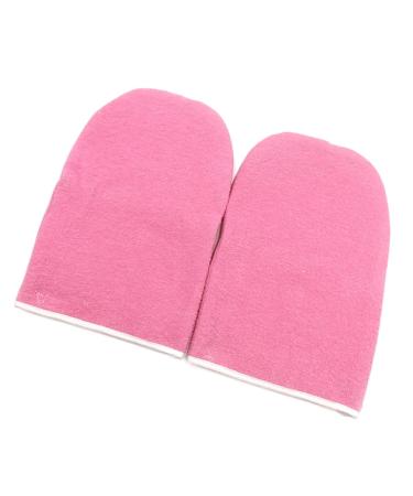 feet paraffin wax gloves 1Pair Paraffin Wax Work Gloves Wax Bath Hand Treatment Mitts Soft Cotton Mittens Moisturizing Hand Care Kit Reusable Paraffin Wax Gloves For Salon Or Home Use