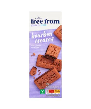 MORRISONS Free From Bourbon Creams 145g