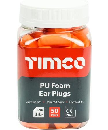 Buy TIMCO PU Foam Ear Plugs | Best Noise Reduction & Comfort - International Shipping Available - Buy Online on GoSupps.com