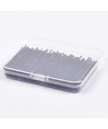 Bobby Pins Black MORGLES 120 Pcs - Kirby Grips Hair Pins for Thick Hair - 5 cm/2 Inches - Women's Hair Grips with Storage Box - Buy Online on GoSupps.com