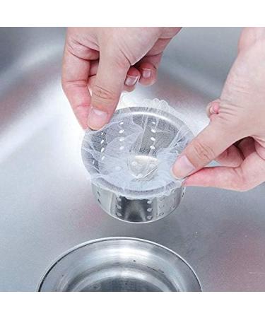 Besuso 200pcs Kitchen Anti-Clogging Sink Filter Dish Washing Sink Drain Residue Filter Garbage Bag Water Cut Bag Kitchen Shower Floor Drainer - Buy Online on GoSupps.com