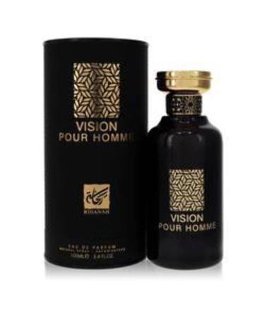 Rihanah Vision Pour Homme by Rihanah Eau De Parfum Spray 3.4 oz