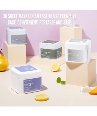 Mary May Niacinamide Vitamin C Brightening Mask - 30 Sheets for Radiant Skin | International Shipping Available - Buy Online on GoSupps.com