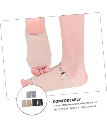 NOLITOY Arch Support Socks & Insoles - 6 Pairs Cushion Pads for Heel Spurs & High Arches - Orthotic Shoe Inserts for Men & Women - Buy Online on GoSupps.com