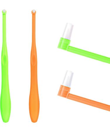Ouligay 2-Piece Tuft Toothbrush Insert - Soft Brush Tub for Orthodontic Care & Detail Cleaning - Ideal for Rejuvenated Trim & Fragrance - Buy Online on GoSupps.com