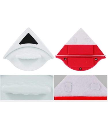 Handheld Double Side Magnetic Window Glass Cleaning Brush for Washing Windows Cleaner Glass Surface Brush for Bathroom Kitchen - Buy Online on GoSupps.com