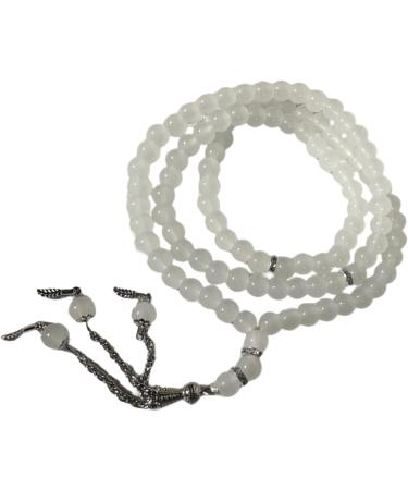 Oralgo's Handmade 99 Prayer Pearl Tasbih | Traditional Muslim Rosary Bracelet | Perfect Gift for Islamic Jewelry - Buy Online on GoSupps.com