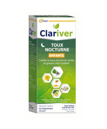 Clariver Nighttime Cough Children 150ml