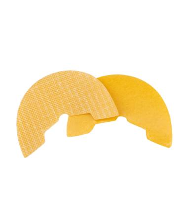 FOMIYES 1 Pair Protector Casual Sneakers for Women Pads Womens Shoes Dressy Casual Metatarsal Pads for Women Sole Protective Sticker Womens Pumps Women's Anti-Sticker Thicken Yellow 6.6X3X0.3cm