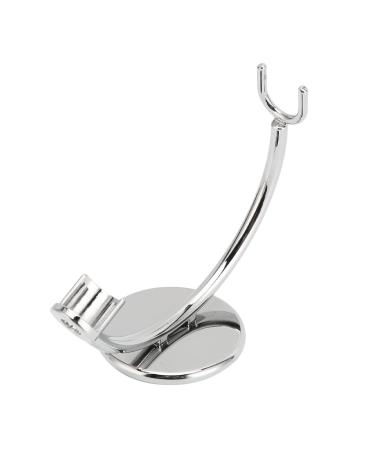 Shaving Brush Holder Mini Size Razor Stand Rustproof High Hardness with Non-Slip Base for Shower Room