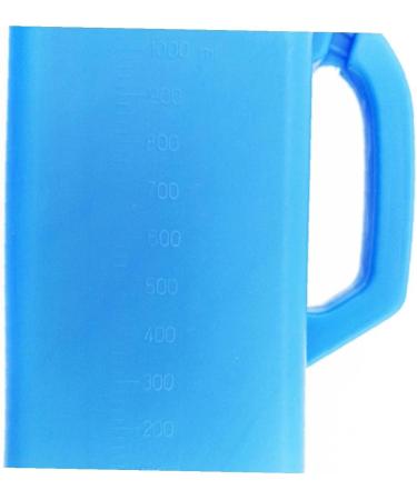 Urine Bottle Male Portable Urinal Pee Bottles Home Urinal Potty Thick Firm Urine Bottle with Lid for Men 1l Blue - Buy Online on GoSupps.com