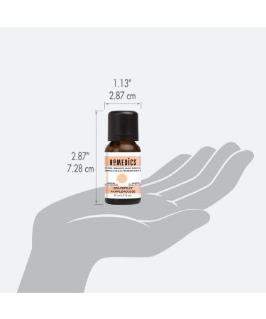 HoMedics Aromatherapy Grapefruit Essential Oil | Therapeutic Grade for Diffusers - International Shipping - Buy Online on GoSupps.com
