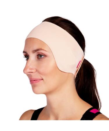 Postoperative compression headband PU 03 by LIPOELASTIC XXL Black