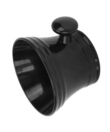 Premium Shaving Soap Bowl - Multi-Purpose Razor Cup for Men | Ideal for Home & Travel | Stylish Black Design - Buy Online on GoSupps.com