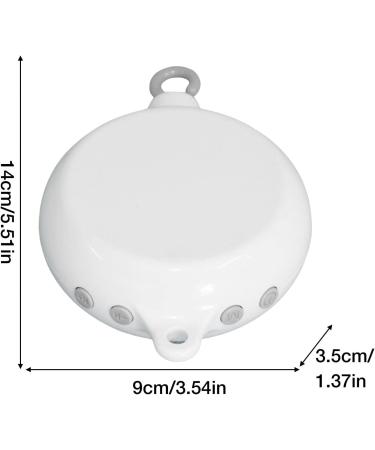 Crib Mobile Motor Baby Music Box Spinner with 3 Modes Rotating & Music Rotating Only Music Only Volume Adjustable 35 Lullabies Battery Operated - Buy Online on GoSupps.com