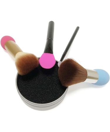 DOITOOL 4sets Box Makeup Sponge Tools Makeup Brush Cleaner Makeup Brush Scouring Pad Silicone Brush Cleaner Mat Color Removal Cleaner Washer Activated Carbon Sponge Make up - Buy Online on GoSupps.com