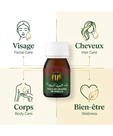 Huile de Graines de Nigelle 30ml - Press e Froid - Buy Online on GoSupps.com
