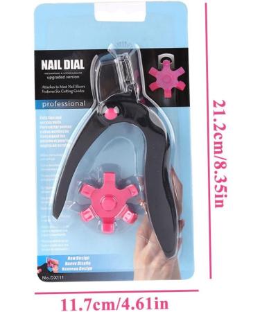 Acrylic Nail Clippers Nail Cutters for Nail Tips Acrylic Nail Clipper U Shaped Nail Edge Trimmers False Nail Tip Scissors Black - Buy Online on GoSupps.com