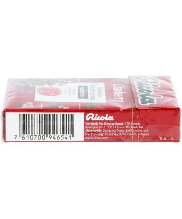 Ricola Cranberry Candy 50 g - Buy Online on GoSupps.com