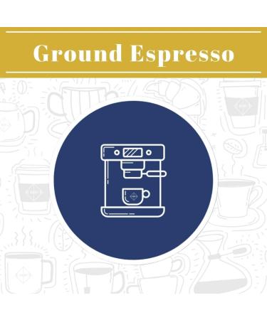 ETHIOPIAN Coffee Ground Espresso | Single Origin Heirloom Arabica | Medium Roast | Colco Coffee Santico | Hand Roasted Coffee (500g Resealable Bag) - Buy Online on GoSupps.com