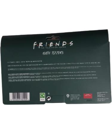 Friends The TV Series Tropical Bath Fizzer Set in 3 Different Shapes "Duck Turkey & Chick" Bath Bombs - Buy Online on GoSupps.com