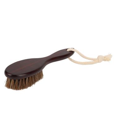 Men's Hair & Beard Brush - Stiff Bristles Wooden Handle Retro Style | Ideal for Widespread Men - Buy Online on GoSupps.com