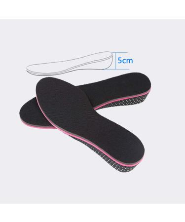 Artibetter 5cm Invisible Orthopedic Insoles Breathable Arch Support Shoe Inserts for Men & Women - Increase Height Comfortably - Buy Online on GoSupps.com