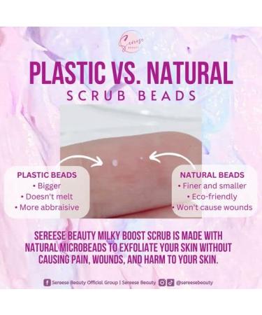 Intense Milky Boost Whipped Scrub for Face & Body - 250g | Nourishing Exfoliating Scrub for Radiant Skin - Buy Online on GoSupps.com