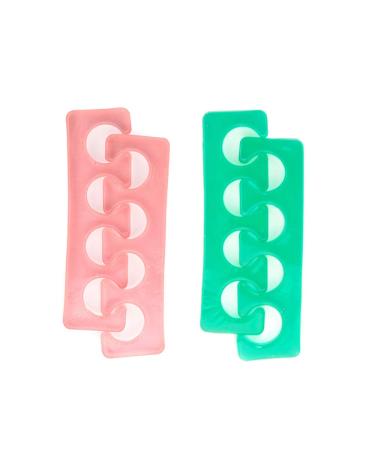 KADS Flexible Soft Silicone Toe Separator - Ideal Finger & Toe Separator for Nail Polish & Pedicure Tools - International Shipping Available - Buy Online on GoSupps.com