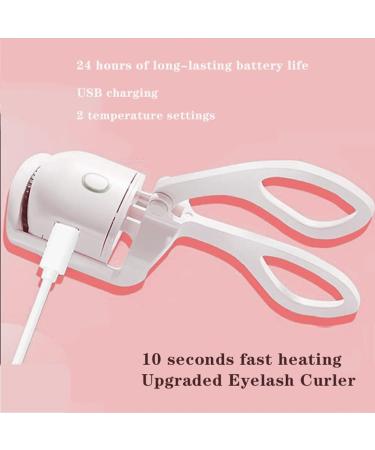 Buy Electric Eyelash Curler - Quick Safe & USB Rechargeable | Long-Lasting Natural Curls with 2 Temperature Settings - Buy Online on GoSupps.com