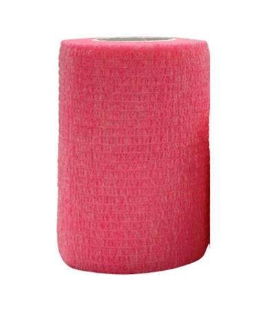 Dewedrt Pink Sport Self Adhesive Elastic Bandage Wrap Tape for Knee Support Pads Finger Ankle Palm